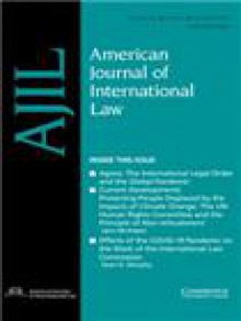 American Journal Of International Law期刊