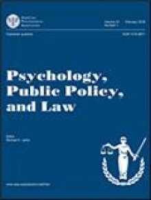 Psychology Public Policy And Law期刊