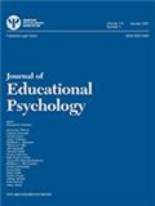 Journal Of Educational Psychology期刊