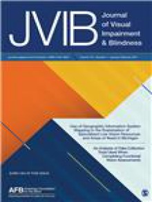 Journal Of Visual Impairment & Blindness期刊