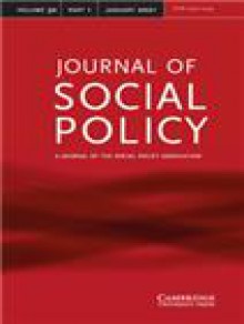 Journal Of Social Policy期刊