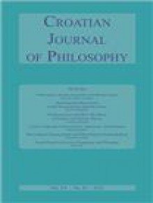 Croatian Journal Of Philosophy期刊