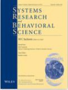 Systems Research And Behavioral Science期刊