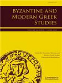 Byzantine And Modern Greek Studies期刊