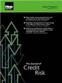 Journal Of Credit Risk期刊