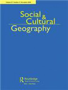 Social & Cultural Geography期刊