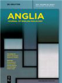 Anglia-zeitschrift Fur Englische Philologie期刊