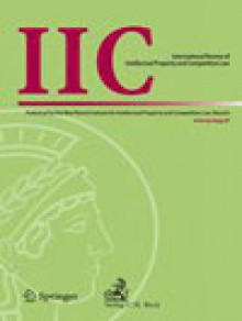 Iic-international Review Of Intellectual Property And Competition Law期刊