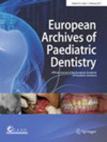 European Archives Of Paediatric Dentistry期刊