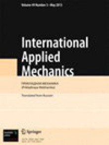 International Applied Mechanics期刊