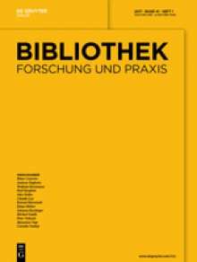 Bibliothek Forschung Und Praxis期刊