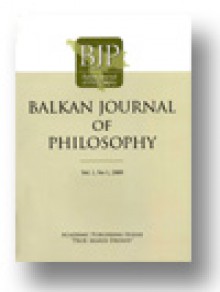 Balkan Journal Of Philosophy期刊