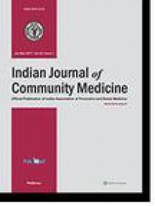 Indian Journal Of Community Medicine期刊