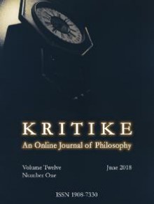 Kritike-an Online Journal Of Philosophy期刊