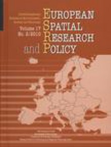 European Spatial Research And Policy期刊