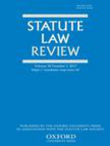 Statute Law Review期刊