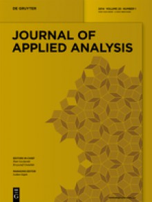 Journal Of Applied Analysis期刊