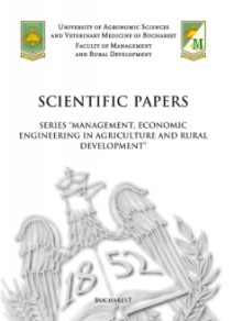 Scientific Papers-series Management Economic Engineering In Agriculture And Rura期刊