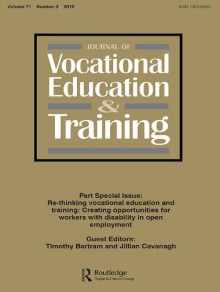 Journal Of Vocational Education And Training期刊