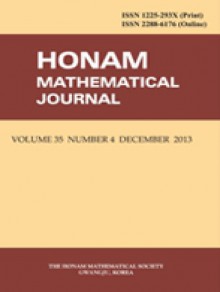 Honam Mathematical Journal期刊