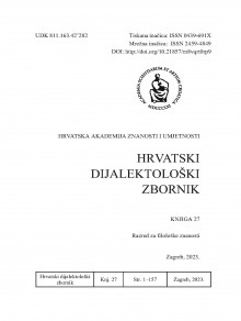 Hrvatski Dijalektoloski Zbornik期刊