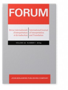 Forum-revue Internationale D Interpretation Et De Traduction-international Journ期刊