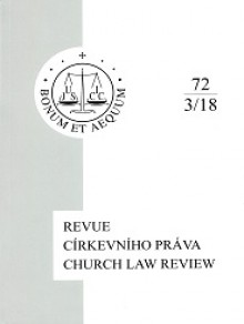 Revue Cirkevniho Prava-church Law Review期刊