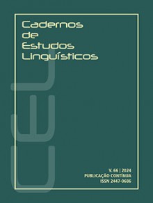 Cadernos De Estudos Linguisticos期刊