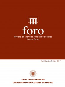 Foro-revista De Ciencias Juridicas Y Sociales. Nuevaepoca期刊