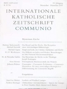 Internationale Katholische Zeitschrift Communio期刊