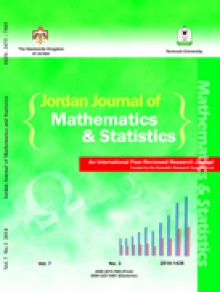 Jordan Journal Of Mathematics And Statistics期刊