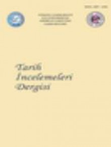 Tarih Incelemeleri Dergisi期刊