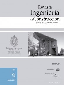 Revista Ingenieria De Construccion期刊